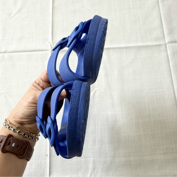 Birkenstock Kids Blue Arizona Essentials Boys & Girls Size 34 / US 3 Kids - Picture 6 of 8